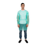 N61A01-3 - Disposable Isolation Gown with elastic cuffs, PP 25gsm