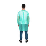 N61A01-3 - Disposable Isolation Gown with elastic cuffs, PP 25gsm - Image 2