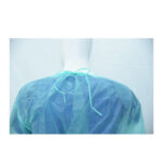 N61A01-3 - Disposable Isolation Gown with elastic cuffs, PP 25gsm - Image 3