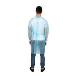 N61A01-4 - Disposable PP Polypropylene Isolation Gown - Image 2