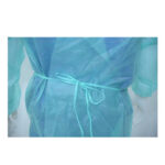 N61A01-4 - Disposable PP Polypropylene Isolation Gown - Image 3