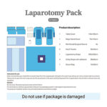 N76B02 - Disposable Laparotomy Pack - 10/cs - Image 4