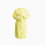ISOLATION GOWN , YELLOW , NON STERILE, 23 GSM