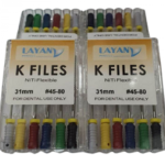 NiTi K Files (Hand)-Length: 25mm #15-40